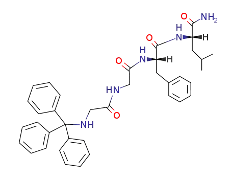 L-Leucinamide, N-(triphenylmethyl)glycylglycyl-L-phenylalanyl-