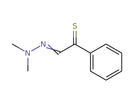 Benzeneacetaldehyde, a-thioxo-, dimethylhydrazone