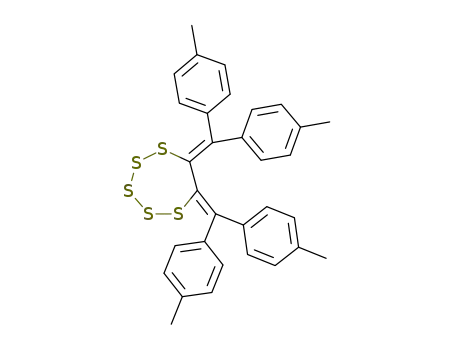 6,7-Bis-di-p-tolylmethylene-[1,2,3,4,5]pentathiepane