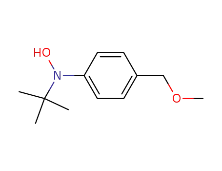 Benzenamine, N-(1,1-dimethylethyl)-N-hydroxy-4-(methoxymethyl)-