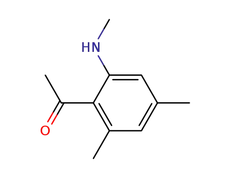 2-(N-methyl)amino-4,6-dimethylacetophenone
