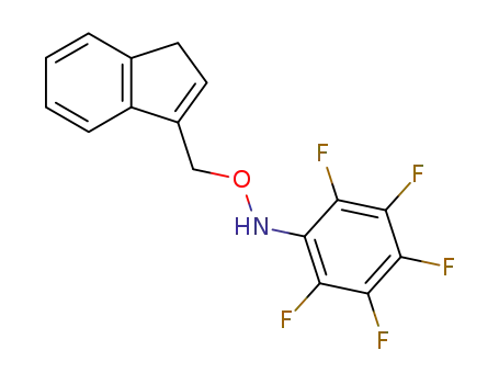 N-(3-1H-indenylmethyl)(pentafluorophenyl)hydroxylamine