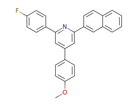 2-(4-Fluoro-phenyl)-4-(4-methoxy-phenyl)-6-naphthalen-2-yl-pyridine