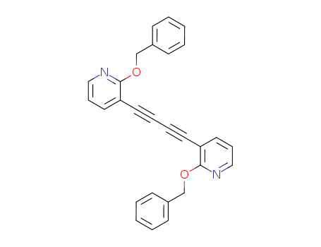 3,3'-(1,3-butadiyne-1,4-diyl)bis<2-(phenylmethoxy)pyridine>