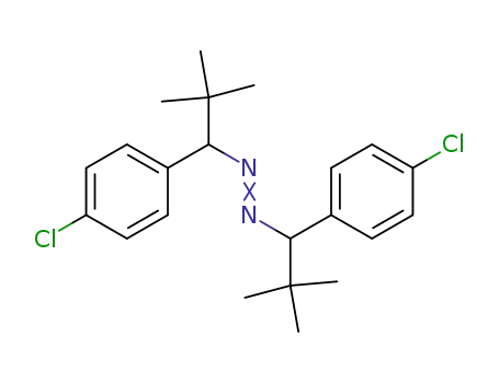 Bis<1-(4-chlorphenyl)-2,2-dimethylpropyl>diazen