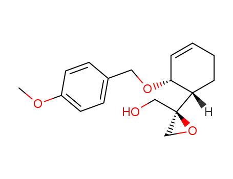 2(S)-<2(S)-<(4-methoxybenzyl)oxy>-3-cyclohexen-1(S)-yl>oxiranemethanol