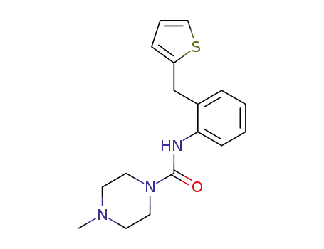 2-<2-(4-methylpiperazin-1-yl-carboxamido)benzyl>thiophene