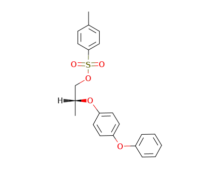 Molecular Structure of 100325-84-6 ((R)-2-(4-phenoxyphenoxy)propyl tosylate)