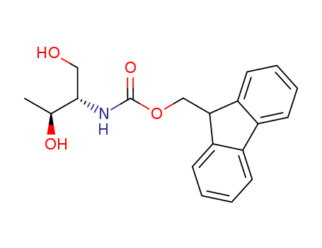 Carbamic acid,[(1R,2S)-2-hydroxy-1-(hydroxymethyl)propyl]-, 9H-fluoren-9-ylmethyl ester (9CI)