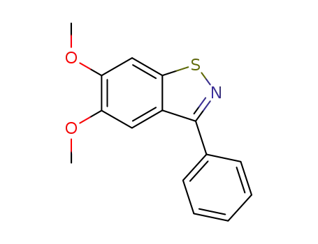 5,6-dimethoxy-3-phenyl-1,2-benzisothiazole
