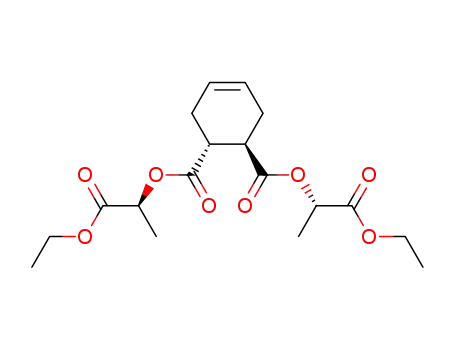 (1R,2R)-Cyclohex-4-ene-1,2-dicarboxylic acid bis-((S)-1-ethoxycarbonyl-ethyl) ester