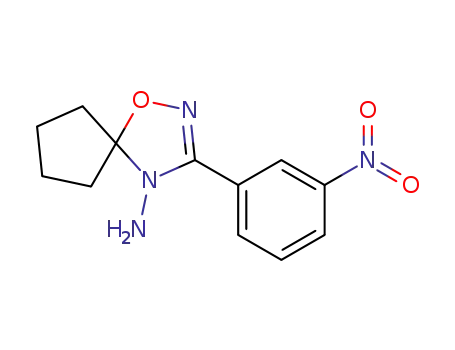 3-(3-Nitro-phenyl)-1-oxa-2,4-diaza-spiro[4.4]non-2-en-4-ylamine