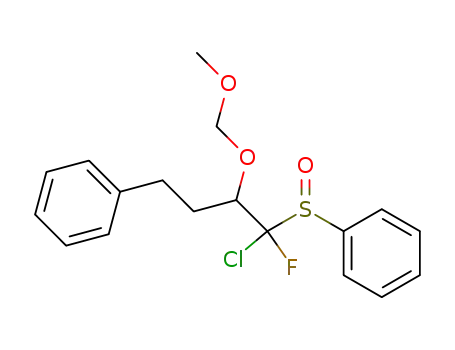 1-chloro-1-fluoro-2-methoxymethoxy-4-phenylbutyl phenyl sulfoxide