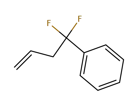 Molecular Structure of 140135-77-9 (Benzene, (1,1-difluoro-3-butenyl)-)