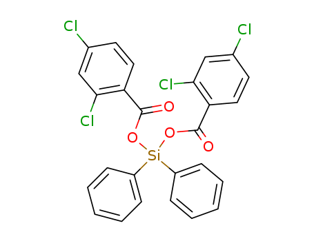 Benzoic acid,2,4-dichloro-, diphenylsilylene ester (9CI)