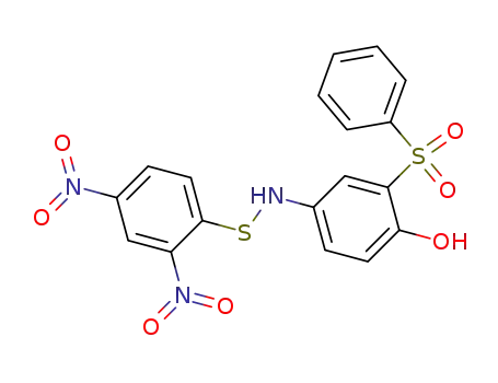 N-(2,4-dinitrophenylthio)-2-phenylsulfonyl-4-aminophenol