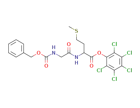 N-<(carbobenzoxy)glycyl>-DL-methionine pentachlorophenyl ester
