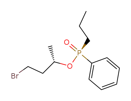 (R)-Phenyl-propyl-phosphinic acid (S)-3-bromo-1-methyl-propyl ester