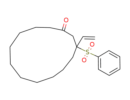 3-phenylsulfonyl-3-vinylcyclotridecanone