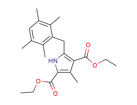 diethyl 3-methyl-5-(durylmethyl)pyrrole-2,4-dicarboxylate