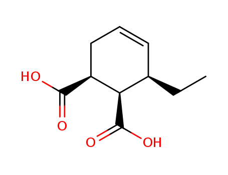 (+/-)-3<i>c</i>-ethyl-cyclohexene-<sup>(4)</sup>-dicarboxylic acid-(1<i>r</i>.2<i>c</i>)