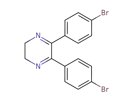 5,6-Bis(4-bromophenyl)-2,3-dihydropyrazine