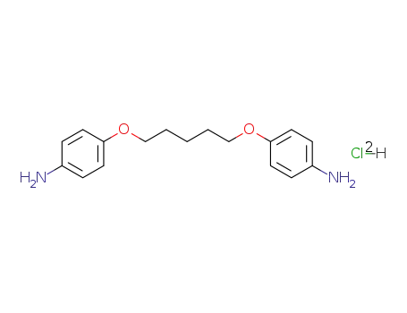 Molecular Structure of 1092-82-6 (1,5-BIS(4-AMINOPHENOXY)PENTANE)