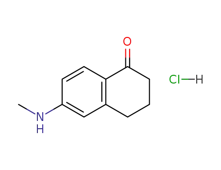 1(2H)-Naphthalenone, 3,4-dihydro-6-(methylamino)-, hydrochloride