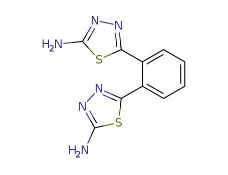 5-[2-(5-amino-1,3,4-thiadiazol-2-yl)phenyl]-1,3,4-thiadiazol-2-amine
