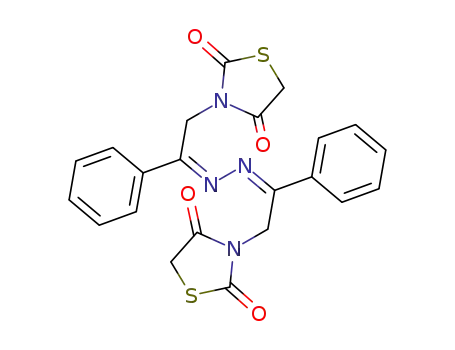 2,4-dioxo-3-thiazolidinylmethyl phenyl ketone azine