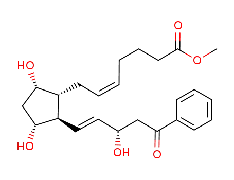 17-Oxo-17-phenyl-18,19,20-trinor-pgf2-alpha methyl ester