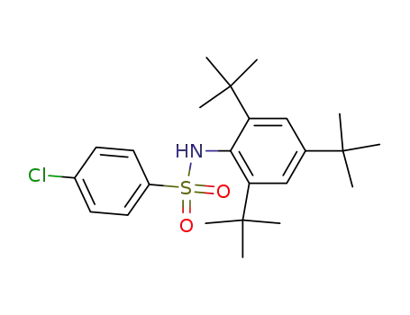 N-(2,4,6-tri-tert-butylphenyl)-4-chlorobenzenesulfonamide