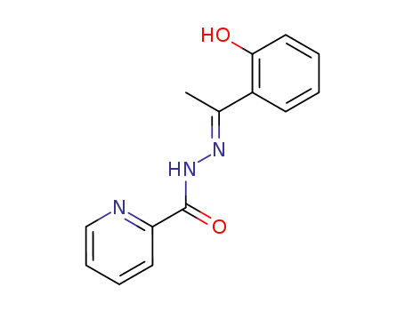 Molecular Structure of 74734-33-1 (2-hydroxyacetophenone nicotinic acid hydrazone)