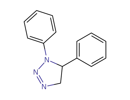 Molecular Structure of 10445-22-4 (4,5-Dihydro-1,5-diphenyl-1H-1,2,3-triazole)