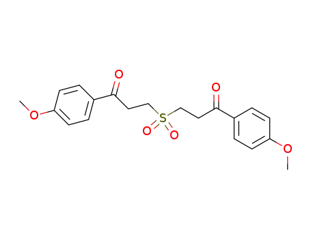 1-Propanone,3,3'-sulfonylbis[1-(4-methoxyphenyl)-