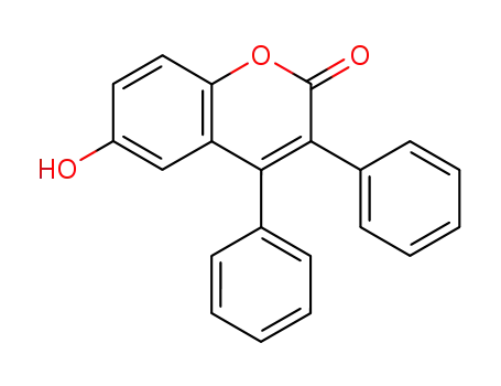 6-Hydroxy-3,4-diphenylcoumarin