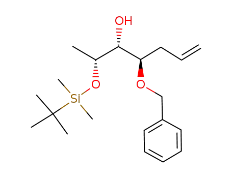 (2R,3R,4R)-4-Benzyloxy-2-(tert-butyl-dimethyl-silanyloxy)-hept-6-en-3-ol