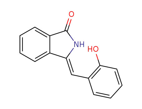 (Z)-2,3-dihydro-3-(2-hydroxy-phenylmethylene)-(1H)-isoindolinone