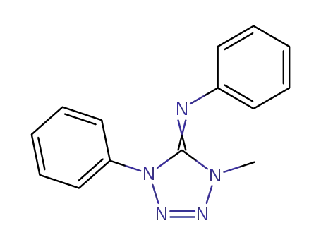 [1-Methyl-4-phenyl-1,4-dihydro-tetrazol-(5E)-ylidene]-phenyl-amine