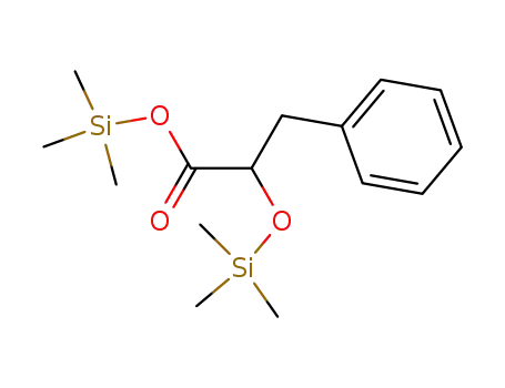 Molecular Structure of 27750-45-4 (α-[(Trimethylsilyl)oxy]benzenepropionic acid trimethylsilyl ester)
