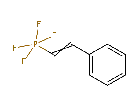 Molecular Structure of 710-05-4 (Phosphorane, tetrafluoro(2-phenylethenyl)-)