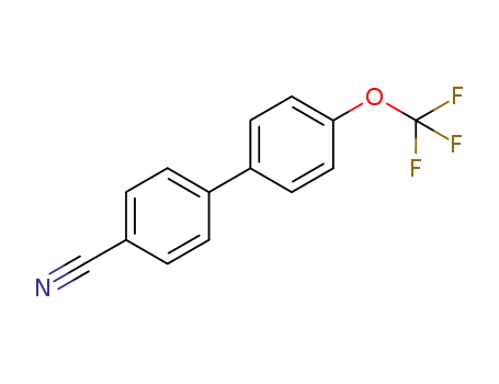 Molecular Structure of 157788-40-4 (4-CYANO-4'-TRIFLUOROMETHOXYDIPHENYL)