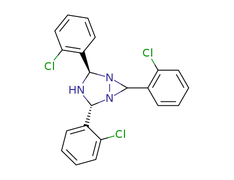 2,4,6-Tris<2-chlorophenyl>-1,3,5-triazabicyclo<3.1.0>hexane