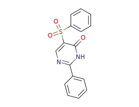 2-PHENYL-5-(PHENYLSULFONYL)-4-PYRIMIDINOL