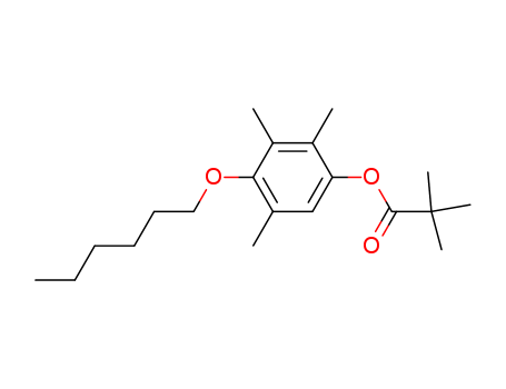 1-O-HEXYL-4-PIVALOYL-2,3,5-TRIMETHYLHYDROQUINONE