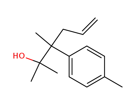 2,3-dimethyl-3-(4-methylphenyl)-hex-5-en-2-ol
