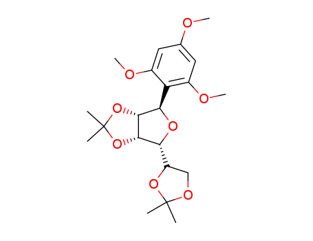 (3aS,4R,6R,6aR)-4-(2,2-Dimethyl-[1,3]dioxolan-4-yl)-2,2-dimethyl-6-(2,4,6-trimethoxy-phenyl)-tetrahydro-furo[3,4-d][1,3]dioxole