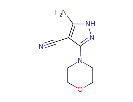 5-AMINO-3-MORPHOLIN-4-YL-1H-PYRAZOLE-4-CARBONITRILE