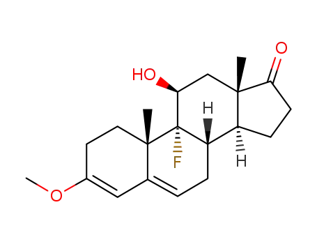 9α-fluoro-11β-hydroxy-3-methoxyandrosta-3,5-dien-17-one