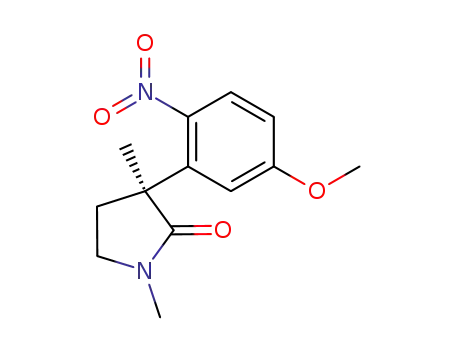 (S)-3-(5-Methoxy-2-nitro-phenyl)-1,3-dimethyl-pyrrolidin-2-one